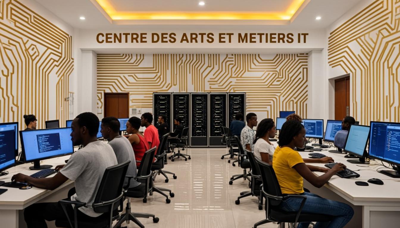 Intérieur du CENTRE DES ARTS ET METIERS IT